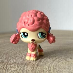 Littlest Pet Shop Pink Poodle #1520 G2 Series Pets in Style 2007